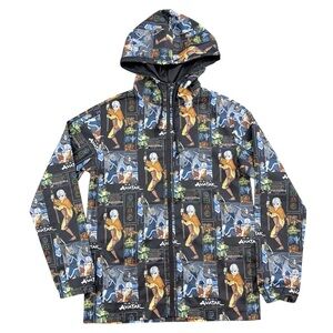 Nickelodeon Avatar The Last Airbender Windbreaker Jacket Small